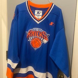 An original New York Knicks basketball jersey